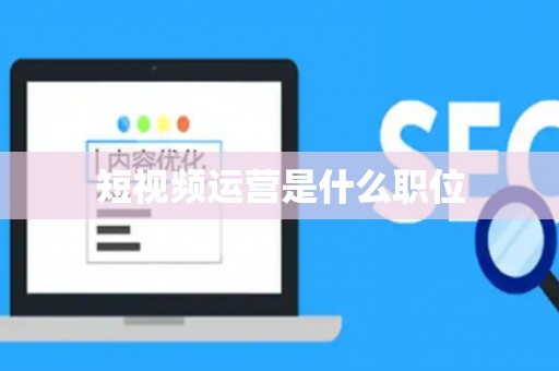 短视频运营是什么职位